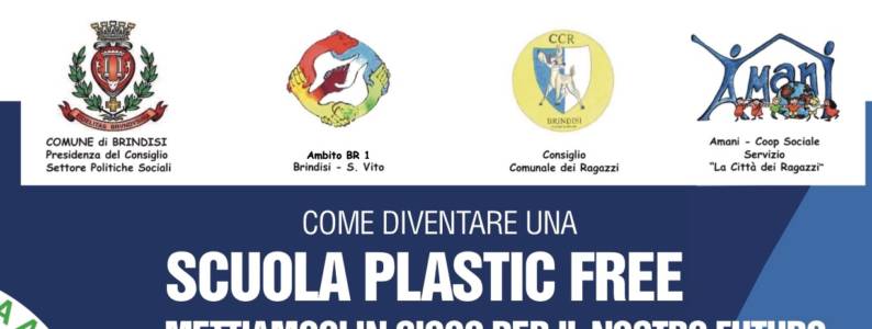 La Campagna #PlasticFree del CCR di Brindisi!