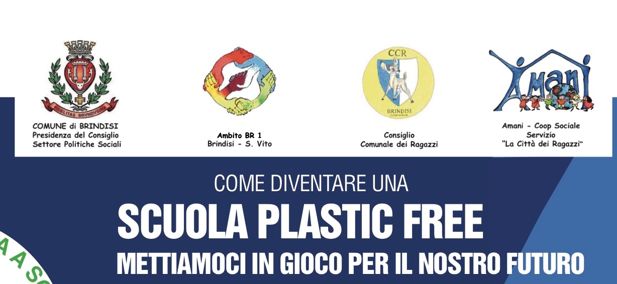 La Campagna Plasticfree Del Ccr Di Brindisi Cooperativa Sociale Amani