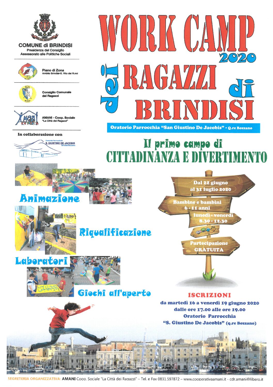 Work Camp 2020 dei Ragazzi di Brindisi!