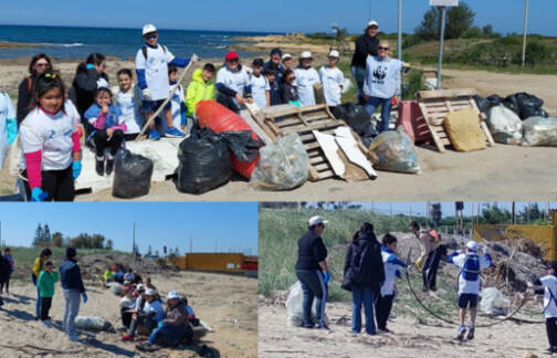 “Puliamo l’Italia”: bambini e genitori collaborano per la pulizia delle spiagge di Brindisi!